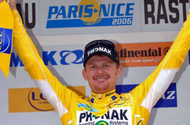 Floyd Landis (Phonak - iShares). Photo copyright Fotoreporter Sirotti.