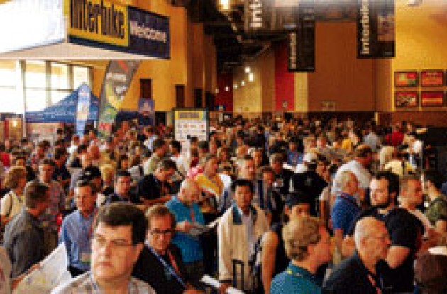The Interbike lobby. Picture courtesy of Interbike Media Center.
