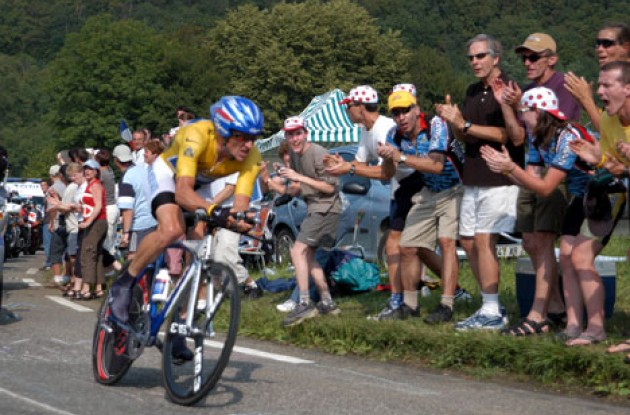 Pink or yellow jersey next year? Photo copyright Thomson Bike Tours.