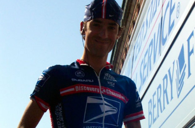 Michael Barry is ready for the remaining part of the 2004 season. Photo copyright Roadcycling.com.