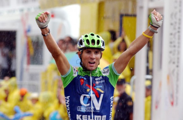 Alejandro Valverde. Photo copyright Unipublic.