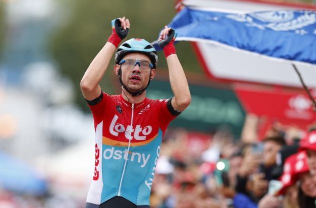 Andreas Kron wins stage 2 of Vuelta a Espana 2023 for Lotto-Dstny