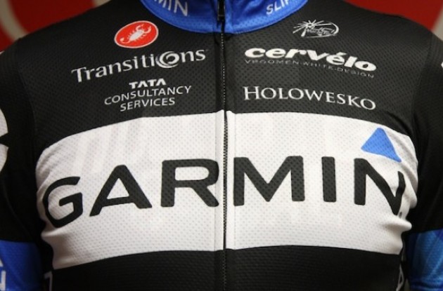 2011 Team Garmin-Cervelo kit design.