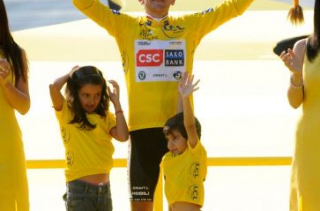 2008 Tour de France winner Carlos Sastre Candil.