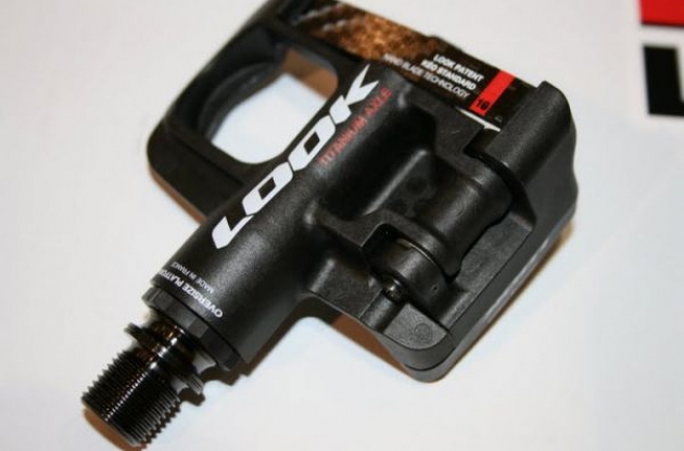 LOOK Keo Blade Carbon TI bicycle pedals.