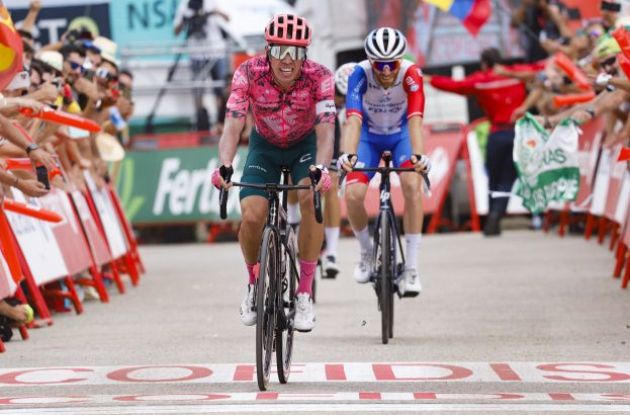 Rigoberto Uran wins stage 17 of La Vuelta 2022