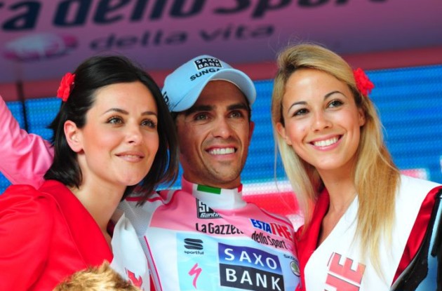 Alberto Contador (Team Saxo Bank-SunGard). Photo Fotoreporter Sirotti.