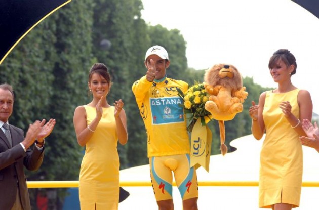 Alberto Contador (Team SaxoBank-SunGard). Photo Fotoreporter Sirotti.