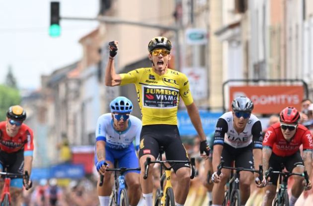 Christophe Laporte is the winner of stage 3 at Criterium du Dauphine 2023