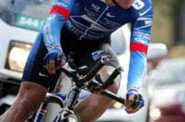 Lance Armstrong. Photo copyright Cor Vos.