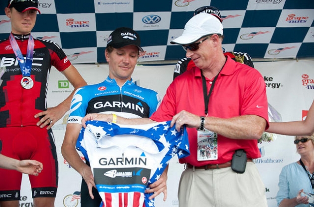 David Zabriskie is the new United States National Time Trial Champion. Photo Casey Gibson / USA Cycling