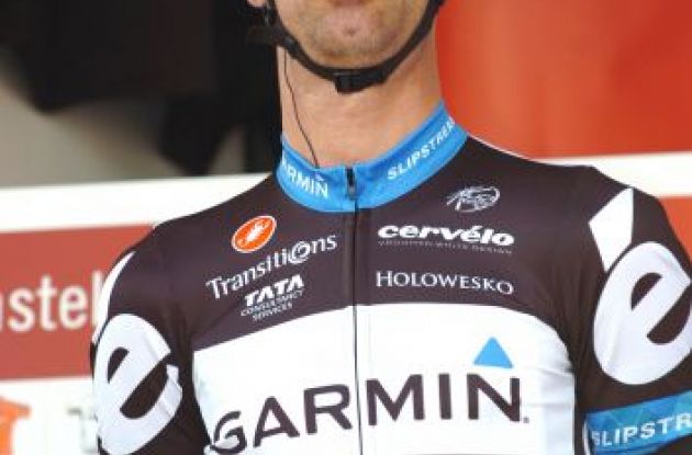 Castelli-sponsored Team Garmin-Cervelo's David Millar. Photo Fotoreporter Sirotti.