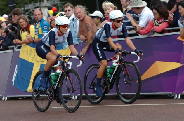 Great Britain's Elizabeth "Lizzie" Armitsted at the start. Photo Fotoreporter Sirotti.