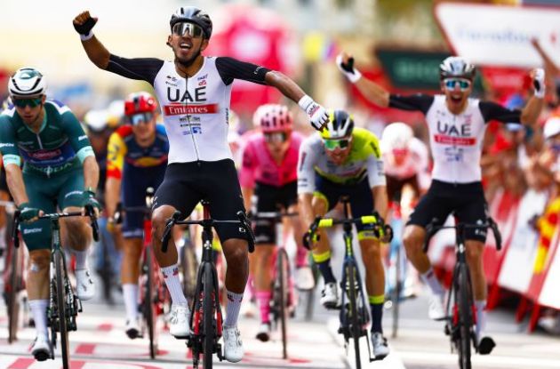Juan Sebastian Molano wins stage 12 of Vuelta a Espana