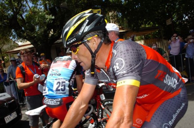 Lance Armstrong (Team RadioShack). Photo copyright Fotoreporter Sirotti.