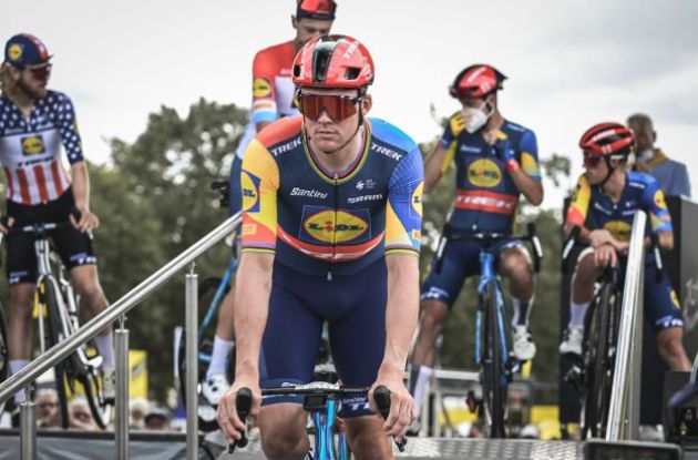 Mads Pedersen has won stage 8 of Tour de France 2023 for Team Lidl-Trek