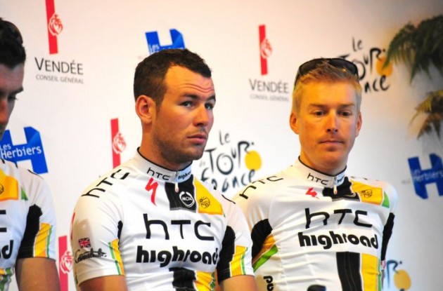 Mark Cavendish (Team HTC-HighRoad). Photo Fotoreporter Sirotti.