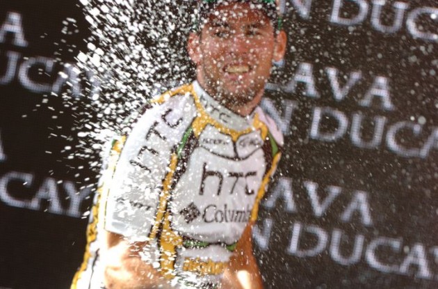 Mark Cavendish (Team HTC-Columbia). Photo copyright Fotoreporter Sirotti.