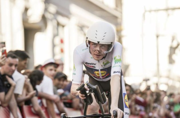 Mattias Skjelmose Trek time trial bike Vuelta a Espana