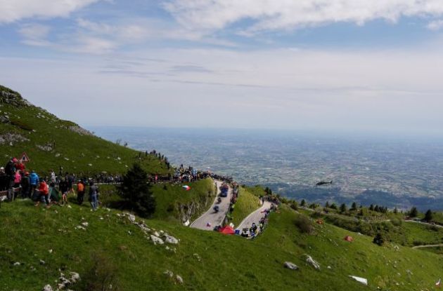 Monte Grappa climb for cyclists