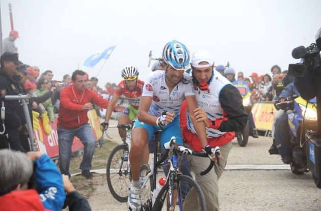 Vuelta runner-up Mosquera faces doping case. Photo Fotoreporter Sirotti.