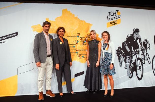 | A.S.O. route map for 2026 Tour de France Femmes avec Swift