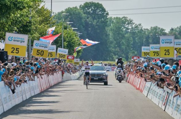 Remco Evenepoel dedicates stage victory to Gino Mäder in stage 7 of Tour de Suisse 2023