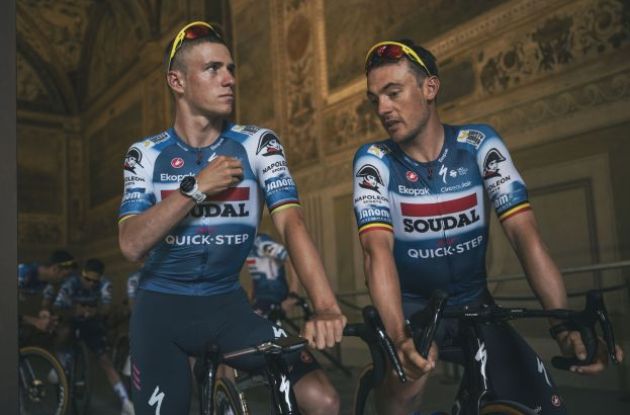 Team Soudal QuickStep Presents Squad for Tour de France 2024 RoadCycling Pro cycling news race results tests interviews