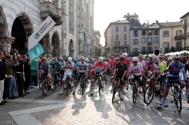 Start line in Como | RCS Sport - LaPresse Start line in Como
