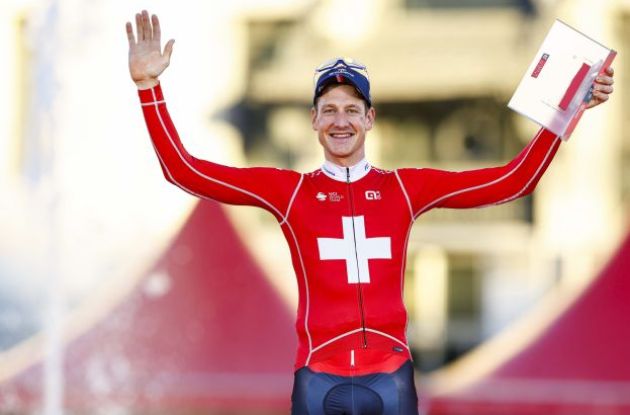 Stefan Kung winner stage 21 time trial Vuelta a Espana 2024