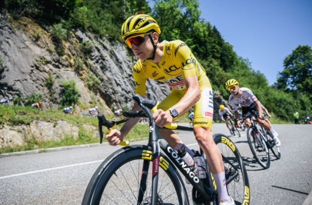 Tadej Pogacar has won stage 15 of Tour de France 2024 on Plateau de Beille