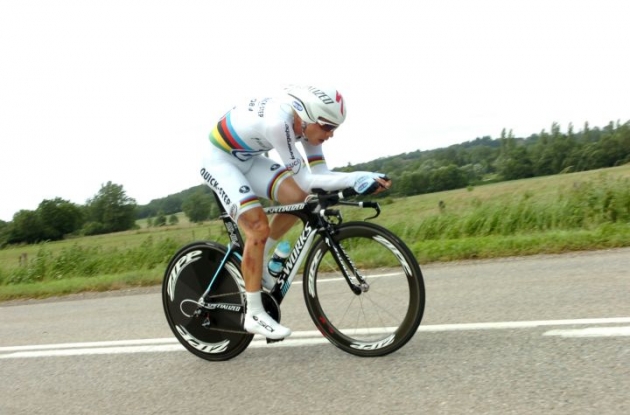 World Champion Tony Martin (Team Omega Pharma-QuickStep). Photo Fotoreporter Sirotti.