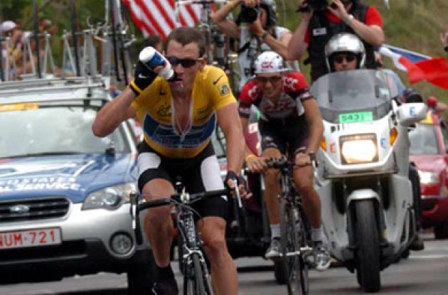 Lance Armstrong gained important time on his main rivals today and now leads the Tour de France by 03:48. His closest rivals are Ivan Basso, Andreas Klöden and Jan Ullrich. Tomorrow is the hardest mountain stage of the Alps and will feature three category 1 climbs and the famous Col de la Madeleine. Will Armstrong take the win again, or will Basso, Rasmussen or Virenque succeed? Stay tuned to Roadcycling.com to find out!