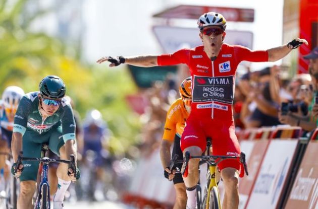 Wout van Aert wins stage 3 of La Vuelta