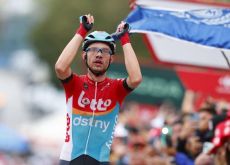 Andreas Kron wins stage 2 of Vuelta a Espana 2023 for Lotto-Dstny