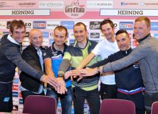 A selection of the star riders who will take part in the 2012 Giro d'Italia revealed their hopes and ambitions for the 95th edition of the race, which starts in Herning, Denmark tomorrow afternoon. A selection of the star riders who will take part in the 2012 Giro d'Italia revealed their hopes and ambitions for the 95th edition of the race, which starts in Herning, Denmark tomorrow afternoon.