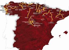 2012 Vuelta a Espana map. 2012 Vuelta a Espana map.