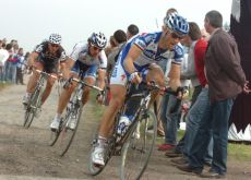 Tom Boonen (Team Quick Step). Tom Boonen (Team Quick Step).