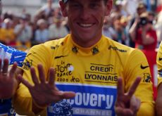 Lance Armstrong - Team Astana. Photo copyright Ben Ross Photography.
