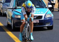 Alberto Contador following Leipheimer's hot trail! Leipheimer burned up the road today. Alberto Contador following Leipheimer's hot trail! Leipheimer burned up the road today.