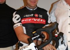 Carlos Sastre (Cervelo TestTeam). Ready for his 2nd Tour de France win? Photo copyright Roadcycling.com/ZipVit.