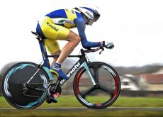 Gustav Erik Larsson on his way to victory. Photo Bettini. Gustav Erik Larsson on his way to victory. Photo Bettini.