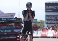 Thymen Arensman won stage 15 of Vuelta a Espana
