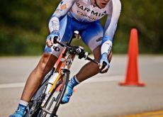 Tom Danielson (Team Garmin-Chipotle). Photo copyright <A HREF="http://pa.photoshelter.com/usr-show/U0000yEwV90OAoAE" TARGET="_BLANK">Ben Ross</A>.