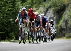 Breakaway riders in stage 1 of Tour de France 2024