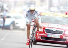 Fabian Cancellara (Switzerland). Photo Fotoreporter Sirotti. Fabian Cancellara (Switzerland). Photo Fotoreporter Sirotti.
