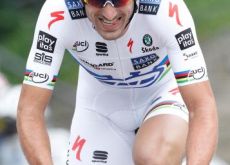 Fabian Cancellara is ready for the cycling world championships 2010. Photo by Fotoreporter Sirotti.