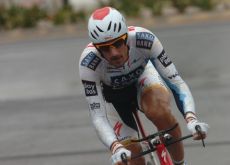 Fabian Cancellara (Team Saxo Bank). Photo copyright Fotoreporter Sirotti. Fabian Cancellara (Team Saxo Bank). Photo copyright Fotoreporter Sirotti.
