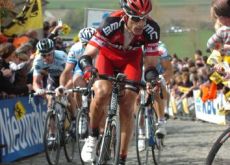 George Hincapie. Will he finally get his well-deserved Paris-Roubaix victory this year? Stay tuned to Roadcycling.com to find out! Photo Fotoreporter Sirotti. George Hincapie. Will he finally get his well-deserved Paris-Roubaix victory this year? Stay tuned to Roadcycling.com to find out! Photo Fotoreporter Sirotti.