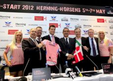 The 2012 Giro d'Italia will start in Jutland in the Western part of Denmark.